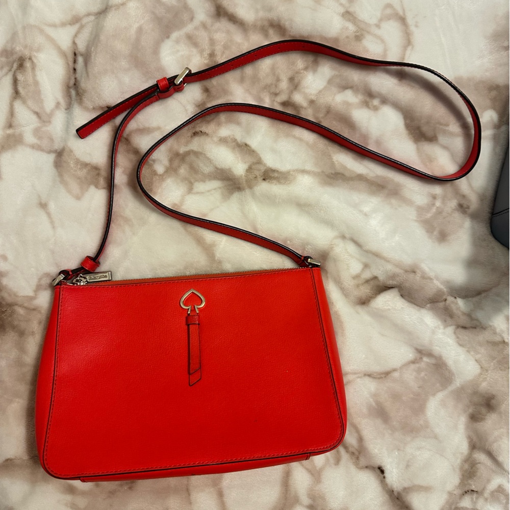 Beautiful red Kate Spade crossbody